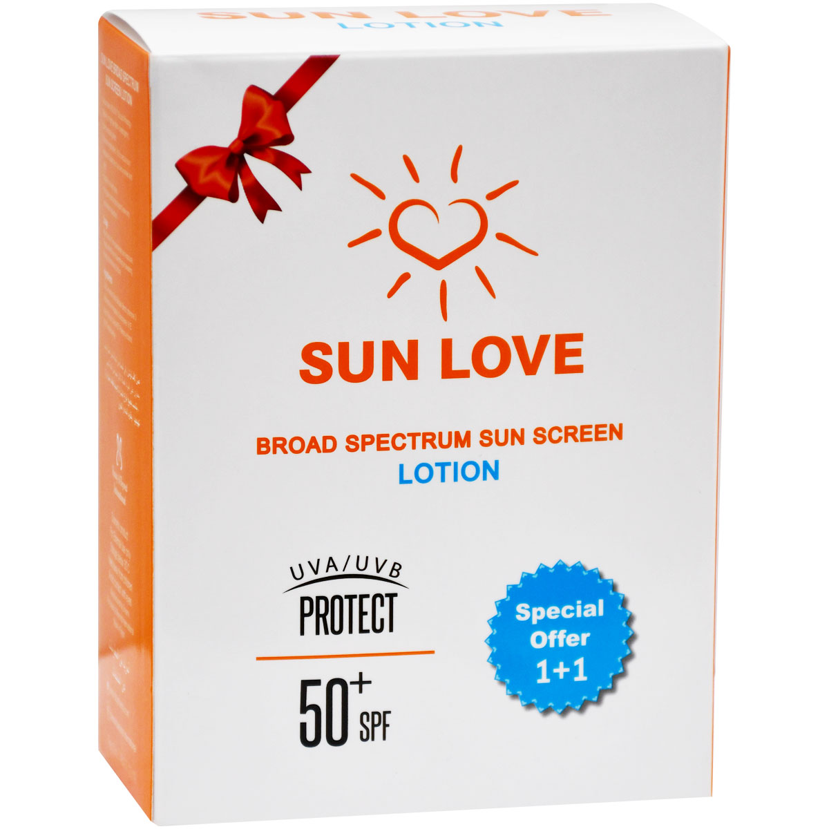Sun Love Sun Screen SPF(50+)  Lotion 2X50ml (Offer Pack) image number 0