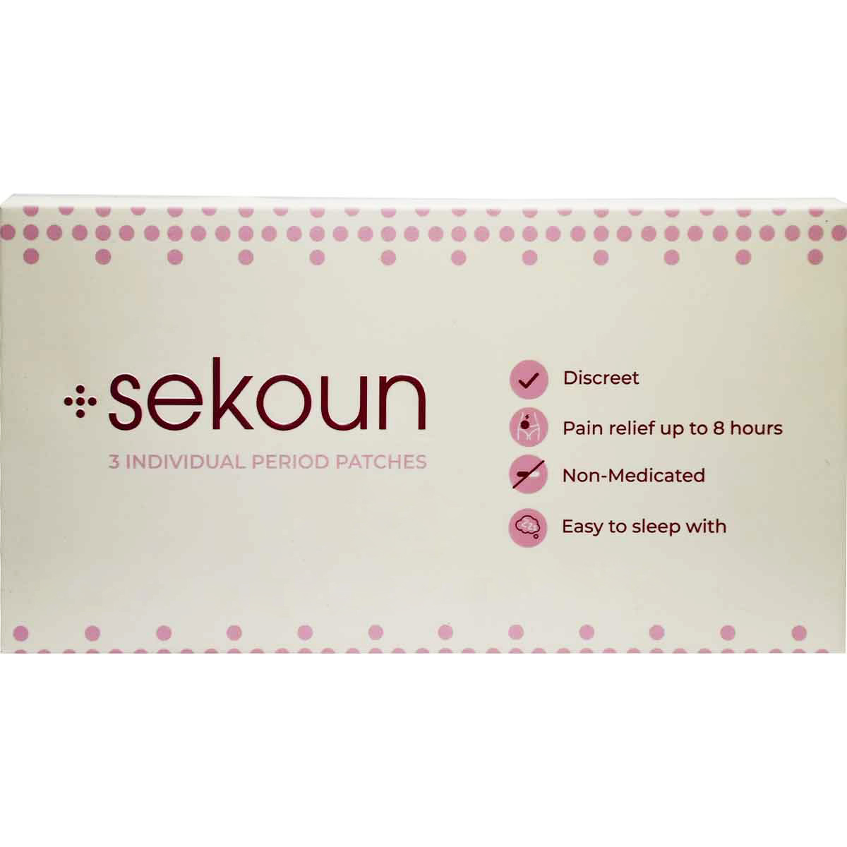 Sekoun Pain Relief Period 3 Patches image number 0