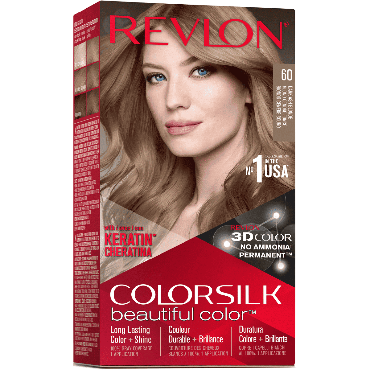 Revlon Colorsilk Dark Ash Blonde/60 image number 0