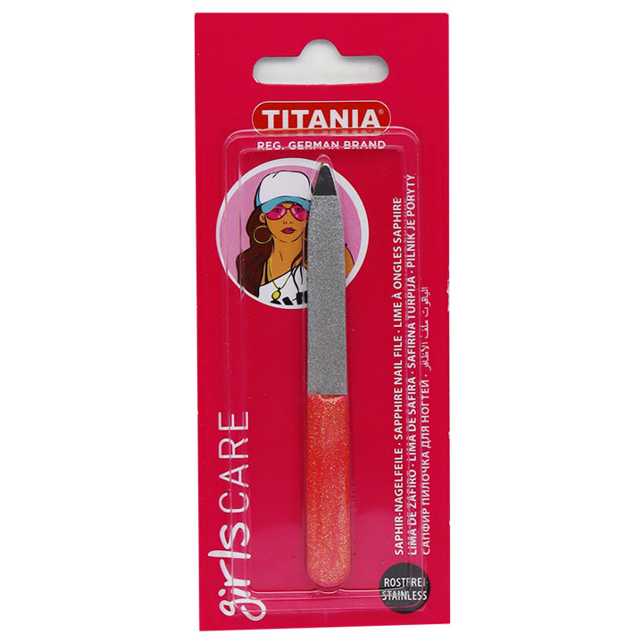 Titania Girls Care Nail File/1040/Pi image number 0