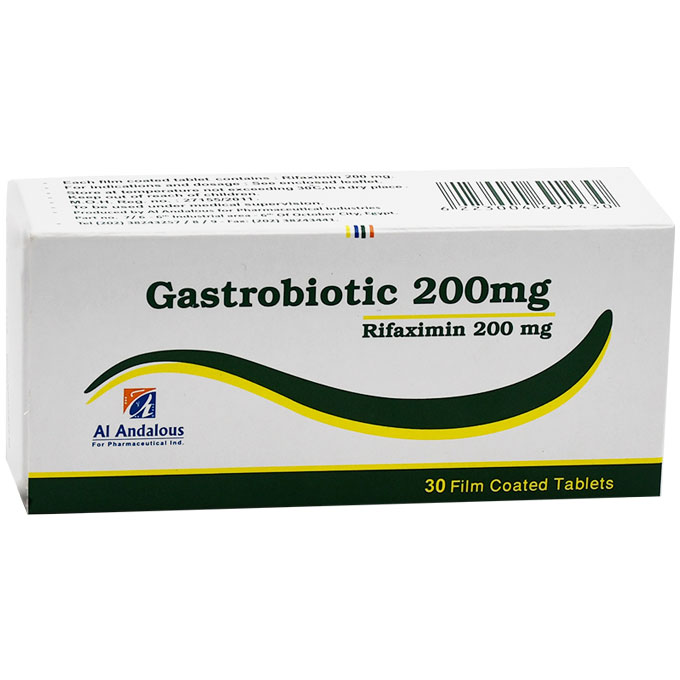 Gastrobiotic 200mg 30 Film Coated Tablet image number 0