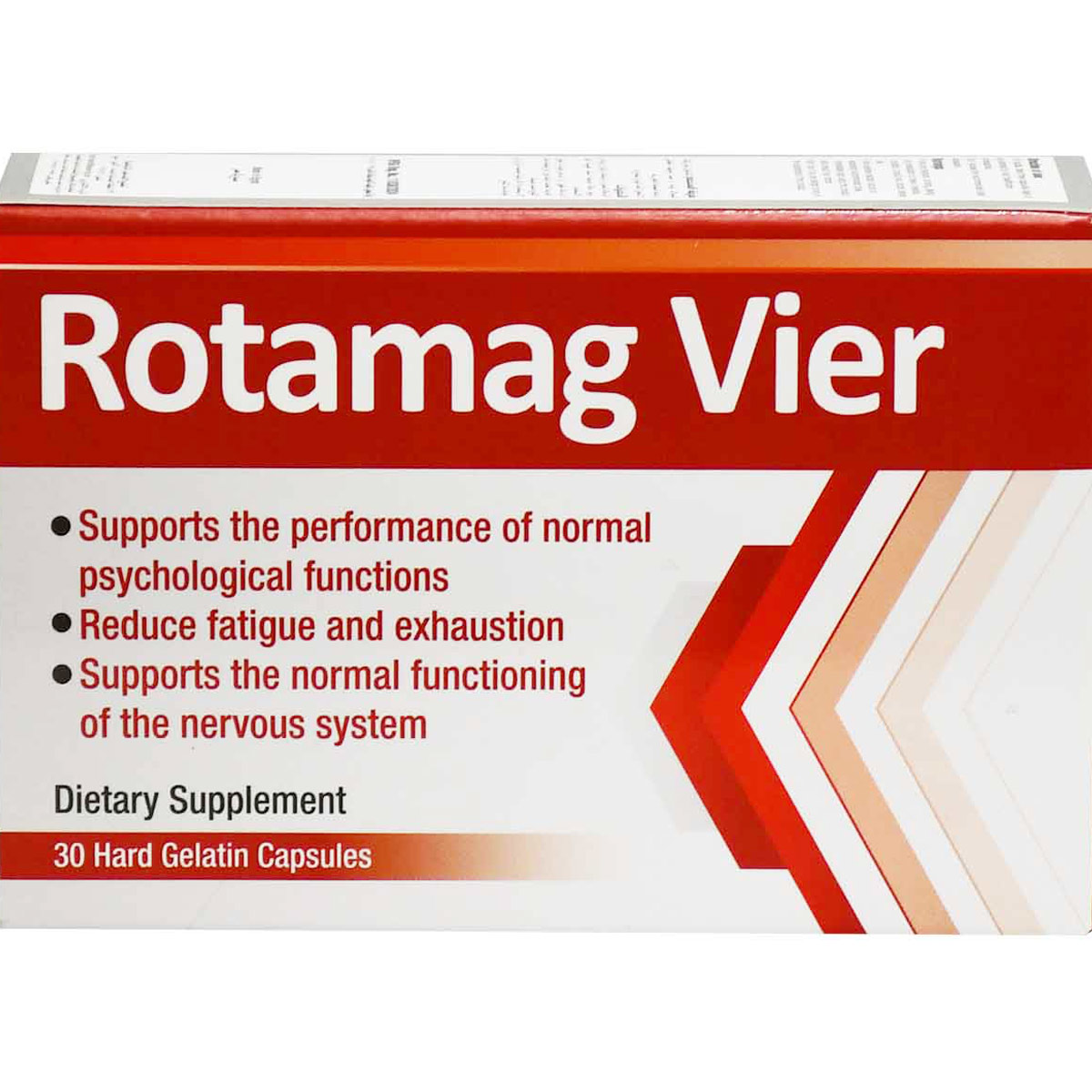 Rotamag Vier 30 Hard Gelatin Capsules image number 0
