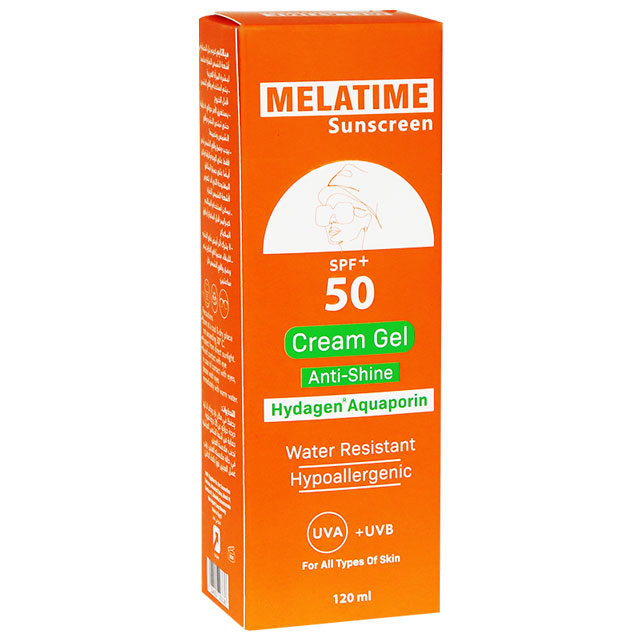 Melatime Sunscreen SPF(50+) Cream Gel 120ml image number 0
