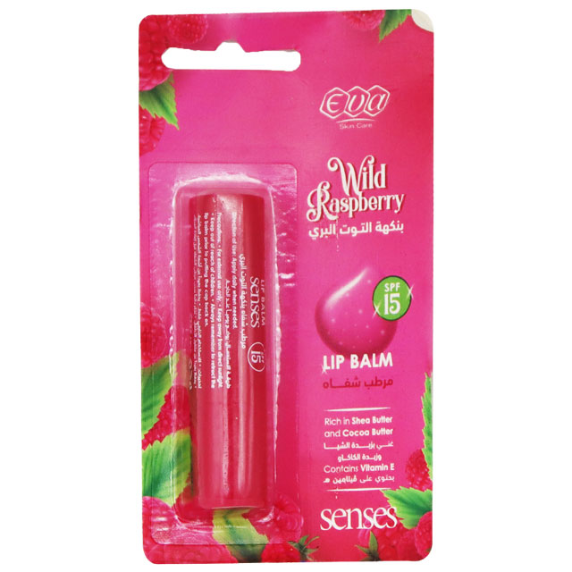 Eva Senses Wild Raspberry Spf(15) Lip Balm 4gm image number 0