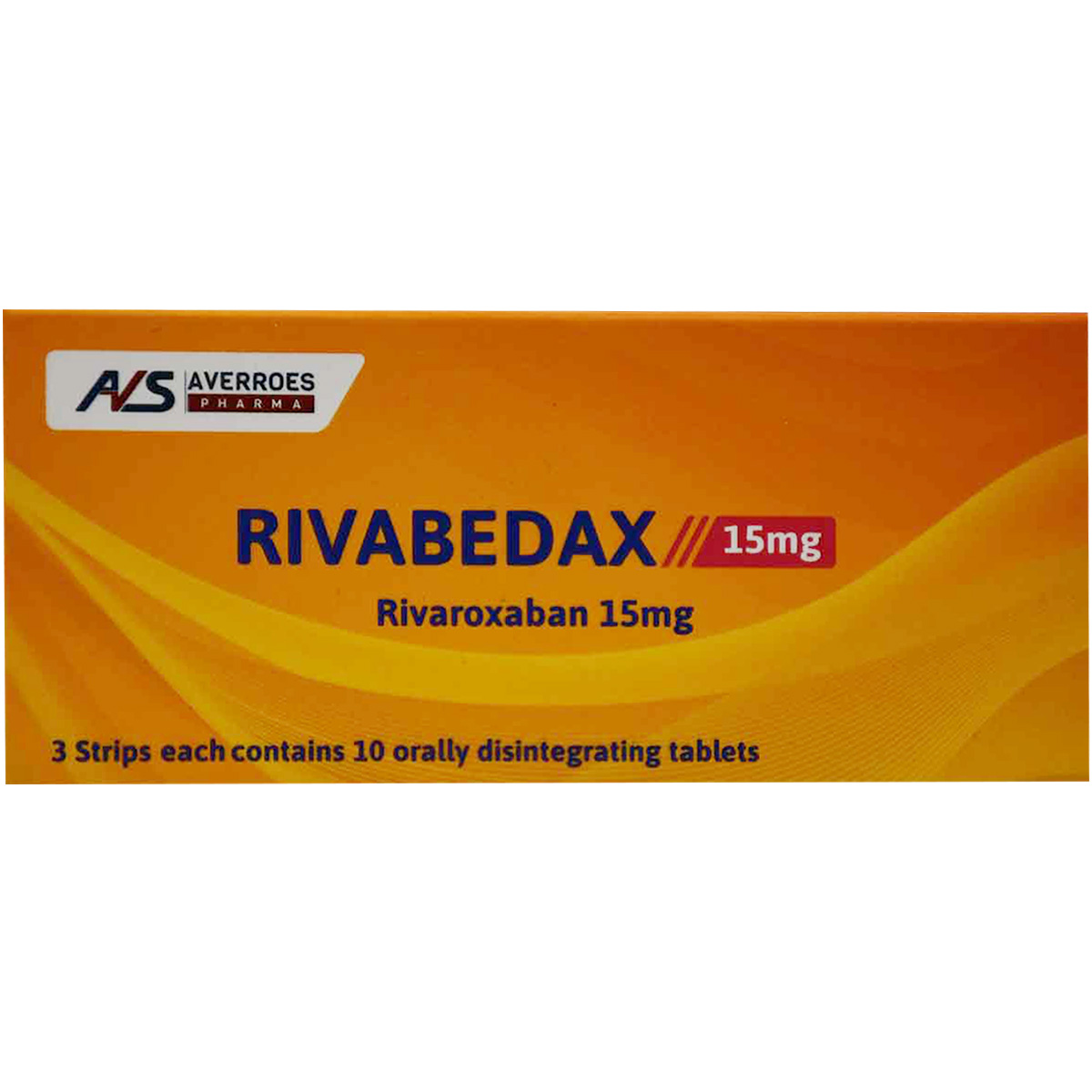 Rivabedax 15mg 30 Orally Disintegrating Tablets image number 0