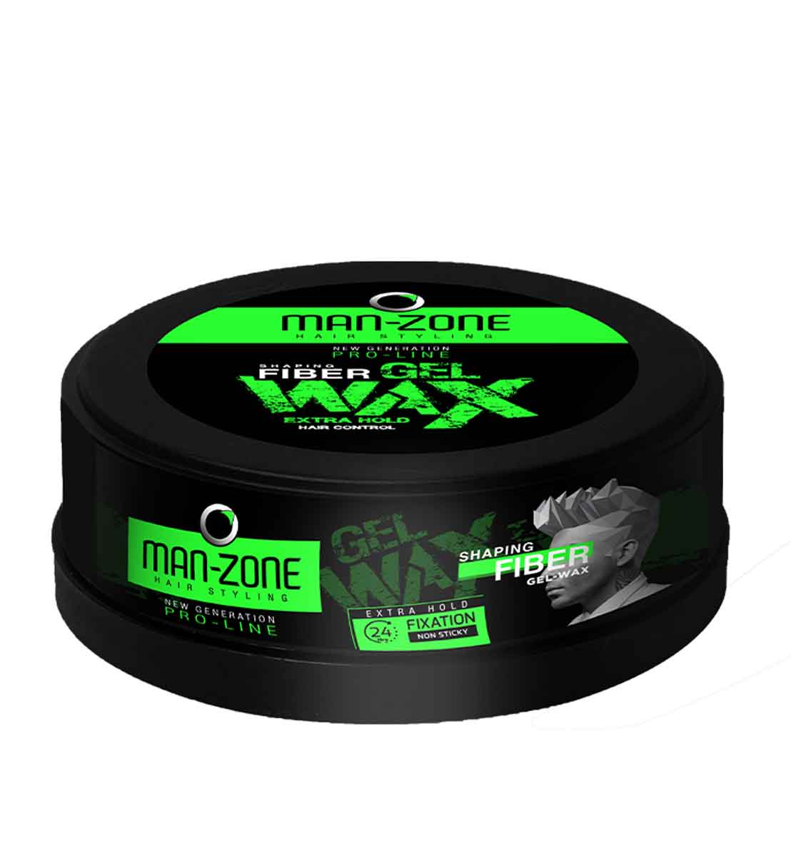 Man Zone Wax Extra Hold Hair Styling Fiber Gel 125ml image number 0