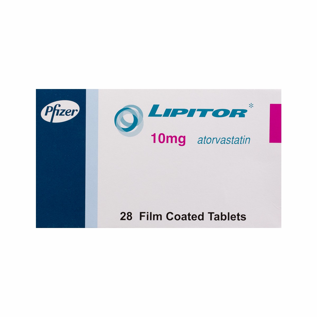 Lipitor 10mg 28 Tablets image number 0