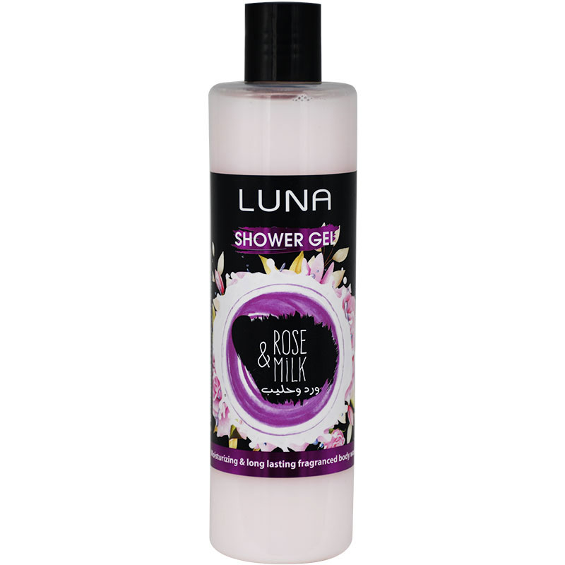 Luna Rose and Milk Shower Gel 500ml image number 0
