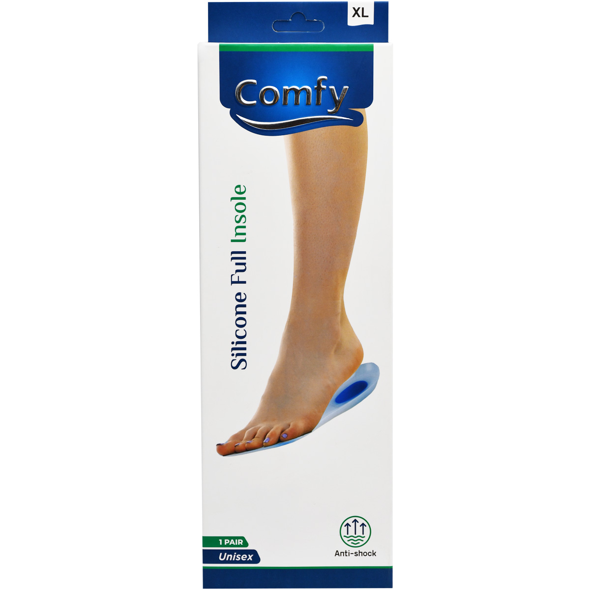 Comfy Silicone Full Insole XLarge image number 0