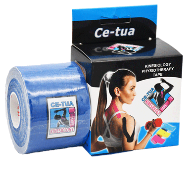 Ce Tua Kinesio Tape (Basic) 5cmx5m (Dark Blue) image number 0