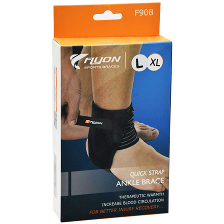 Flyon Quick Strap Ankle Brace/Large & X-Large /F908 image number 0
