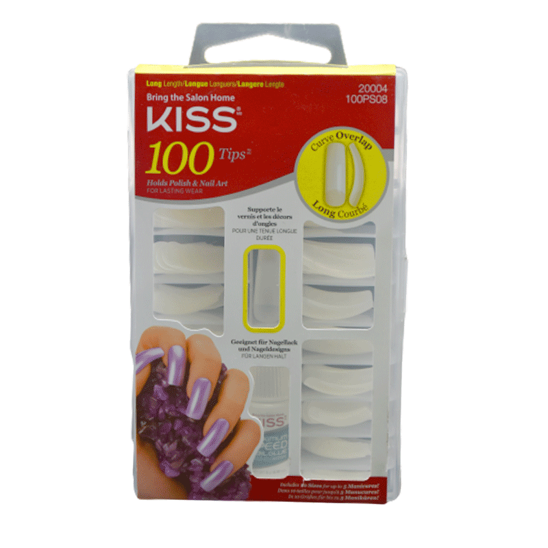 Kiss Curve Overlap Nails 100pcs/Ps08 image number 0