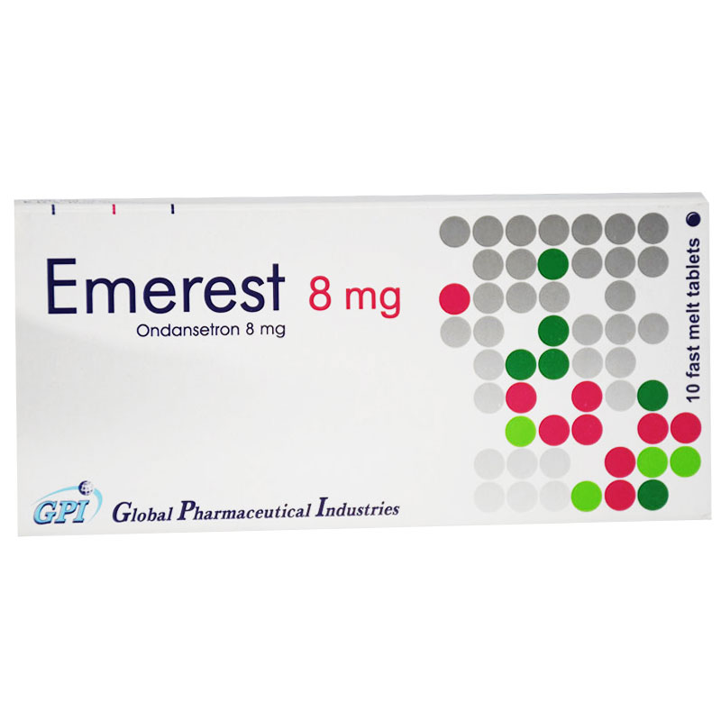 Emerest 8mg 10 Fast Melt Tablets image number 0
