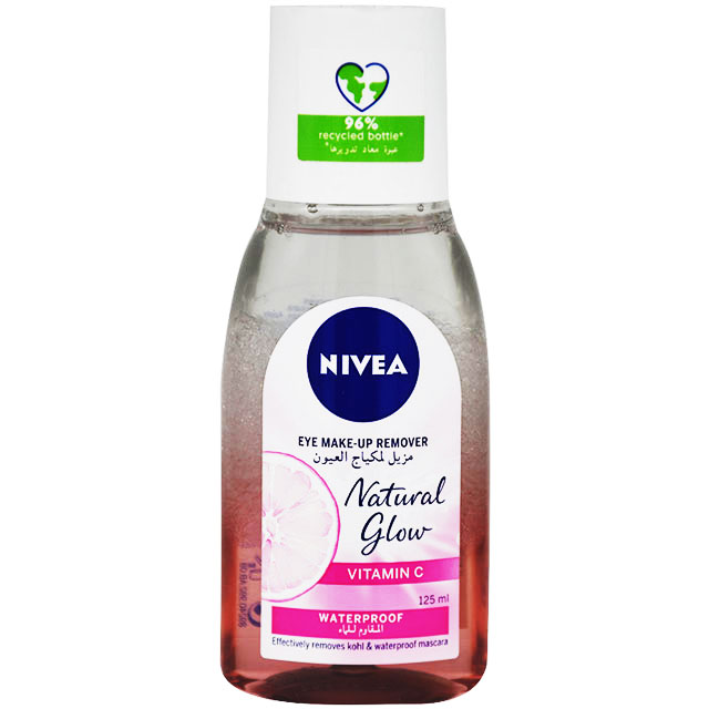 Nivea Natural Fairness Eye Makeup Remover 125ml image number 0