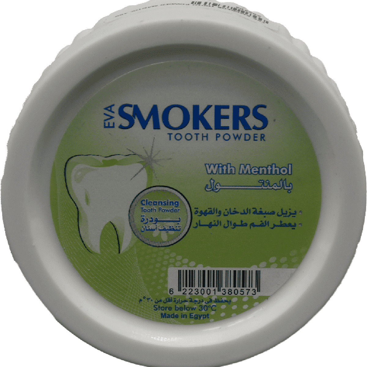 Eva Smokers Tooth Powder Mantol 40gm image number 0