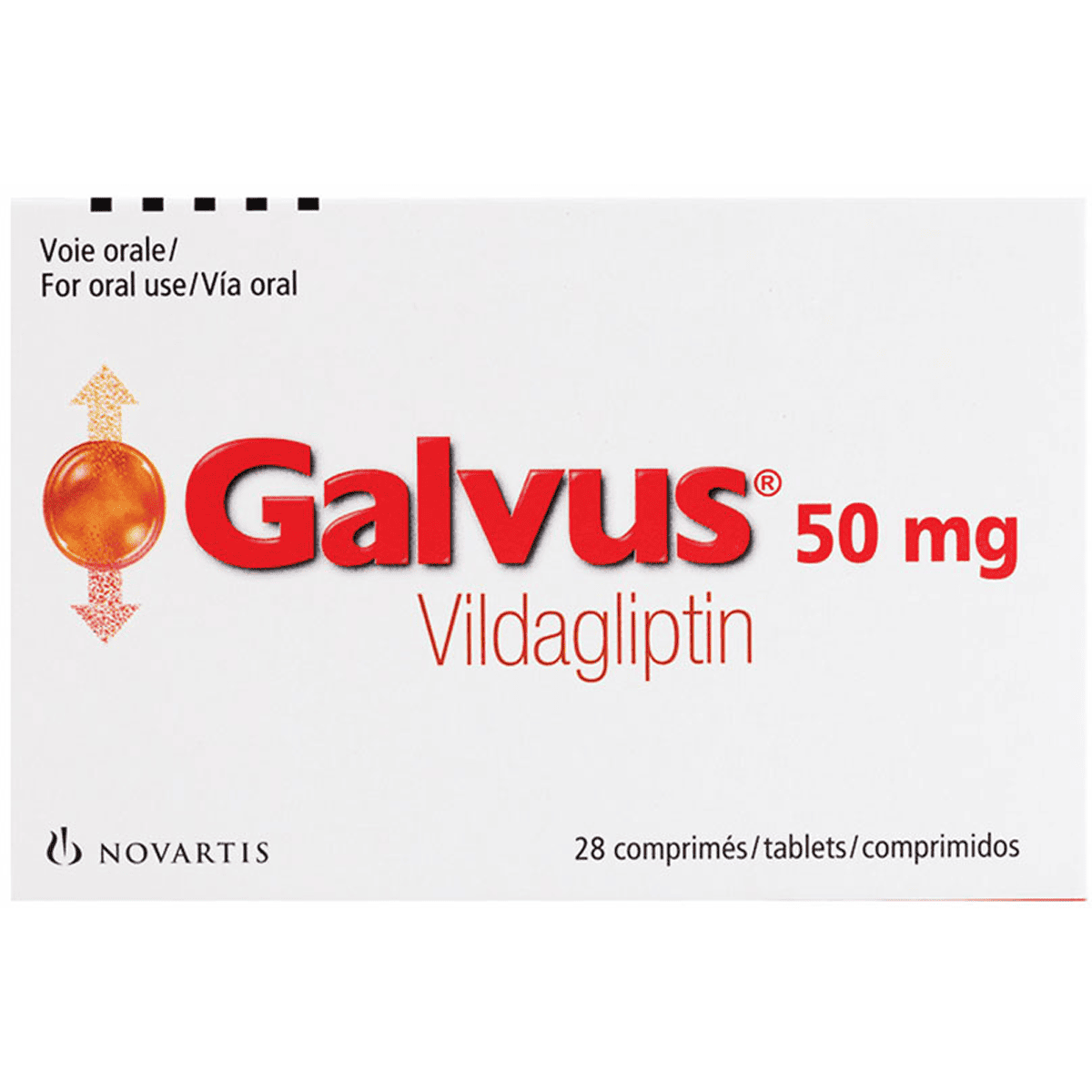 Galvus 50mg 28 Tablets image number 0