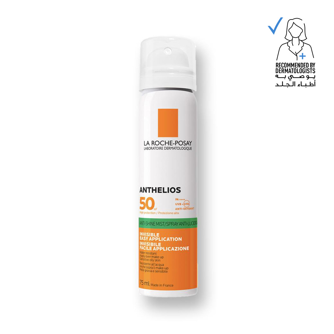 La Roche Anthelios Anti Shine (SPF50) Spray 75ml image number 0