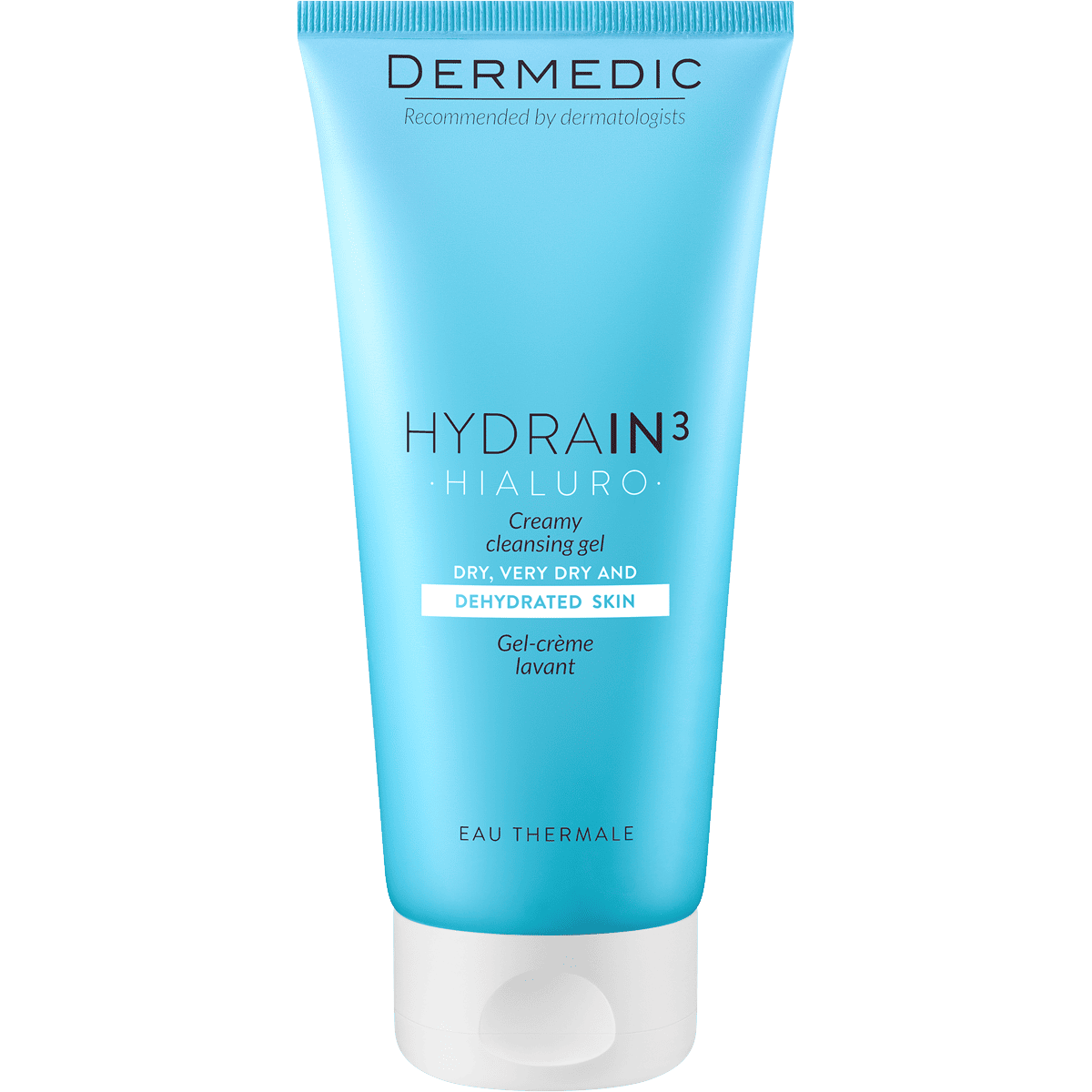 Dermedic Hydrain3 Hialuro Creamy Cleansing Gel 200 ml image number 0