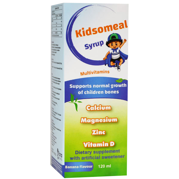 Kidsomeal (4-12 Year) Syrup 120ml image number 0
