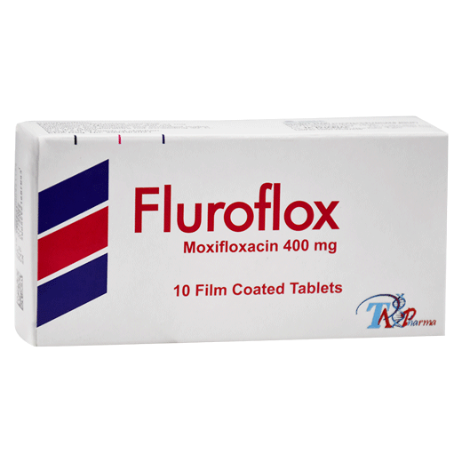 Fluroflox 400mg 10 Film Coated Tablet image number 0