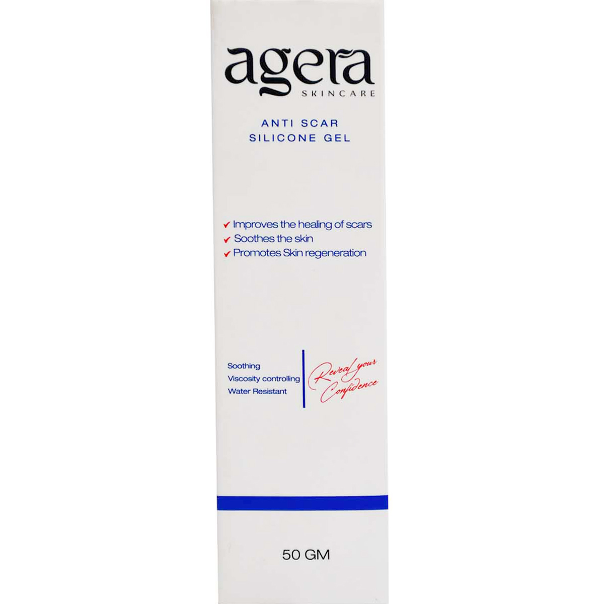 Agera Anti Scar Silicone Gel 50 gm image number 0