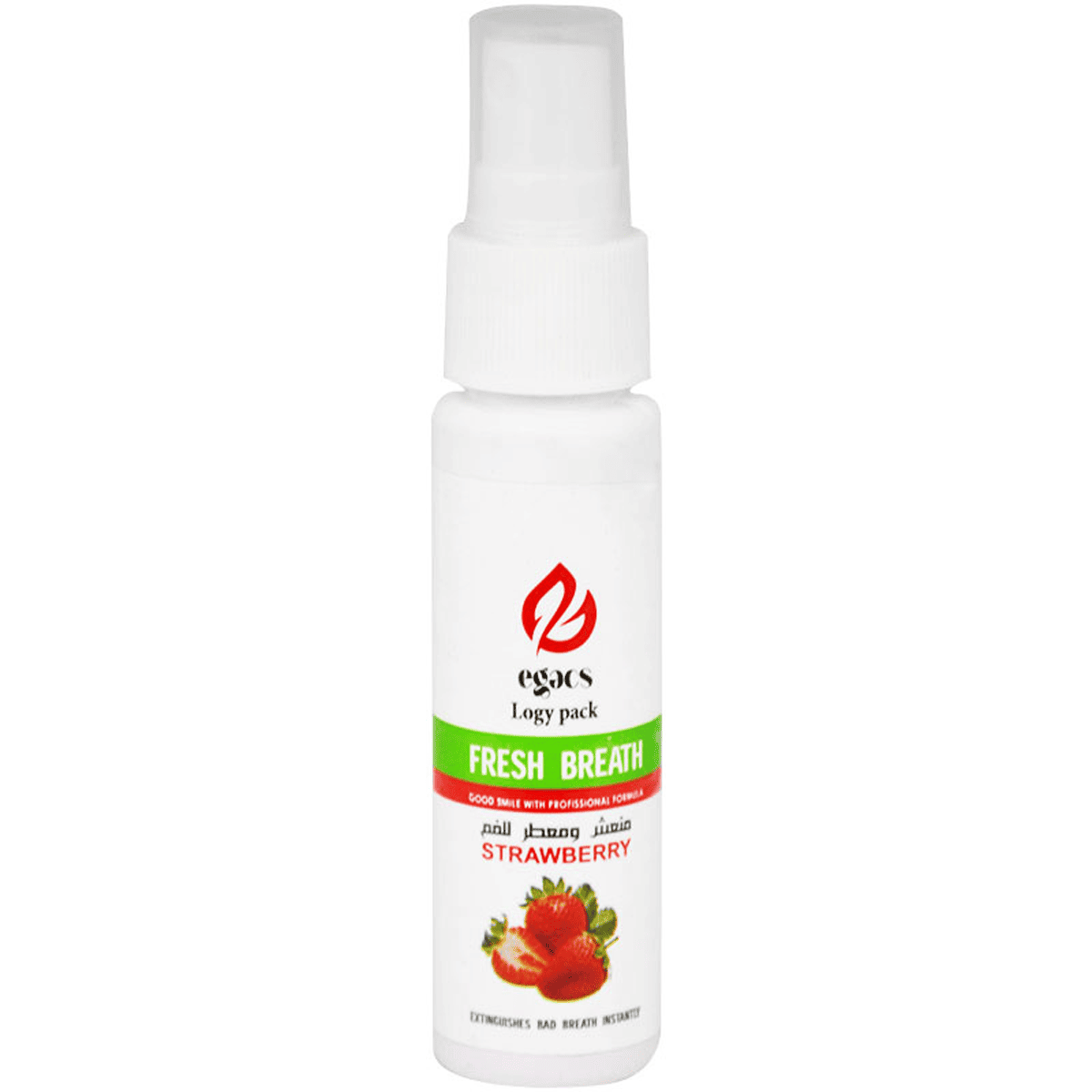 Egecs Fresh Breath Strawberry Spray 30ml image number 0