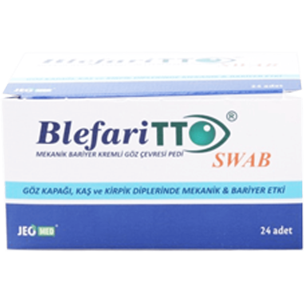 Blefaritto Swab Eye Pad 24 Pieces image number 0