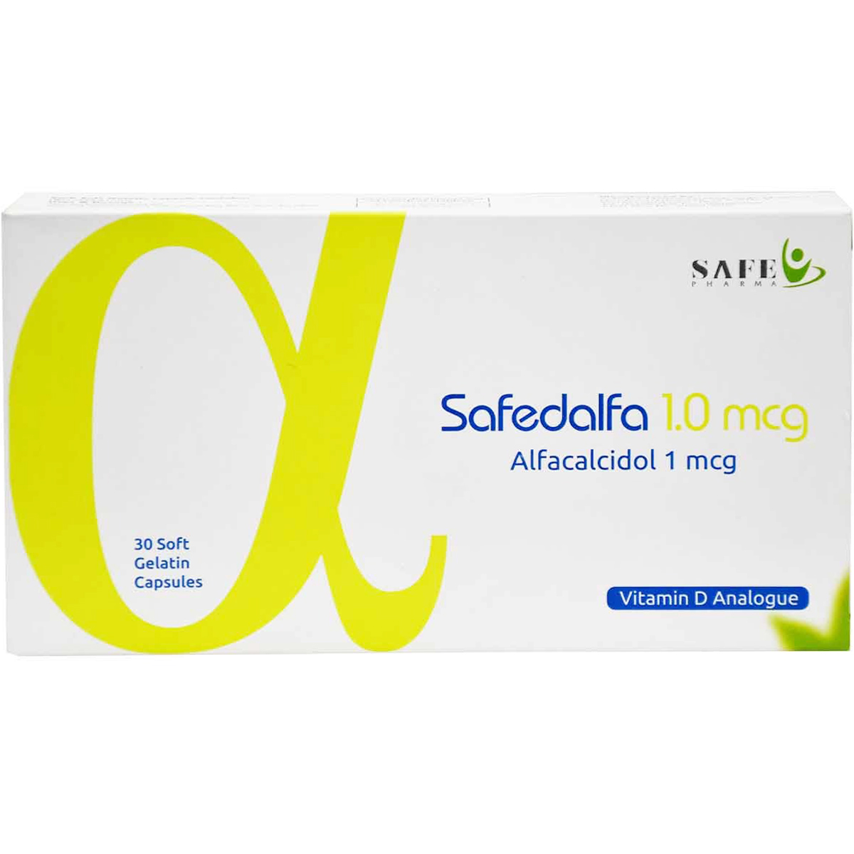 Safedalfa 1 &micro;g 30 Soft Gelatin Capsules image number 0