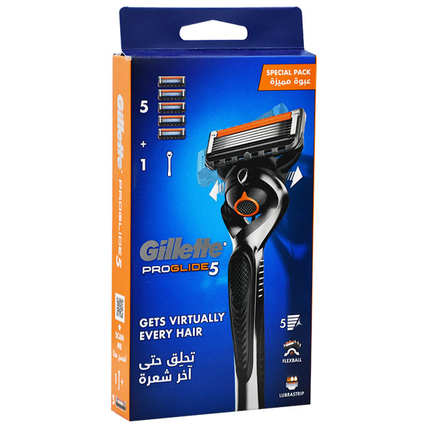 Gillette Proglide (5) Razor+5 Blades image number 0