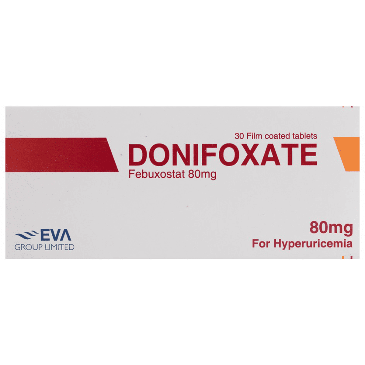 Donifoxate 80mg 30 Film Coated Tablet image number 0