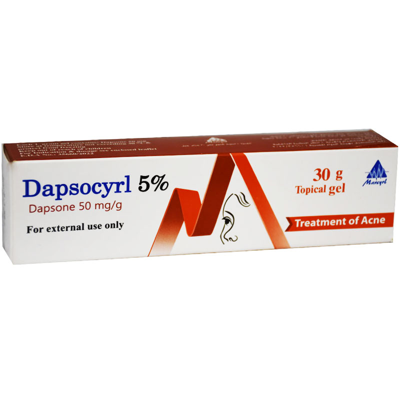 Dapsocyrl 5% 30gm Gel image number 0