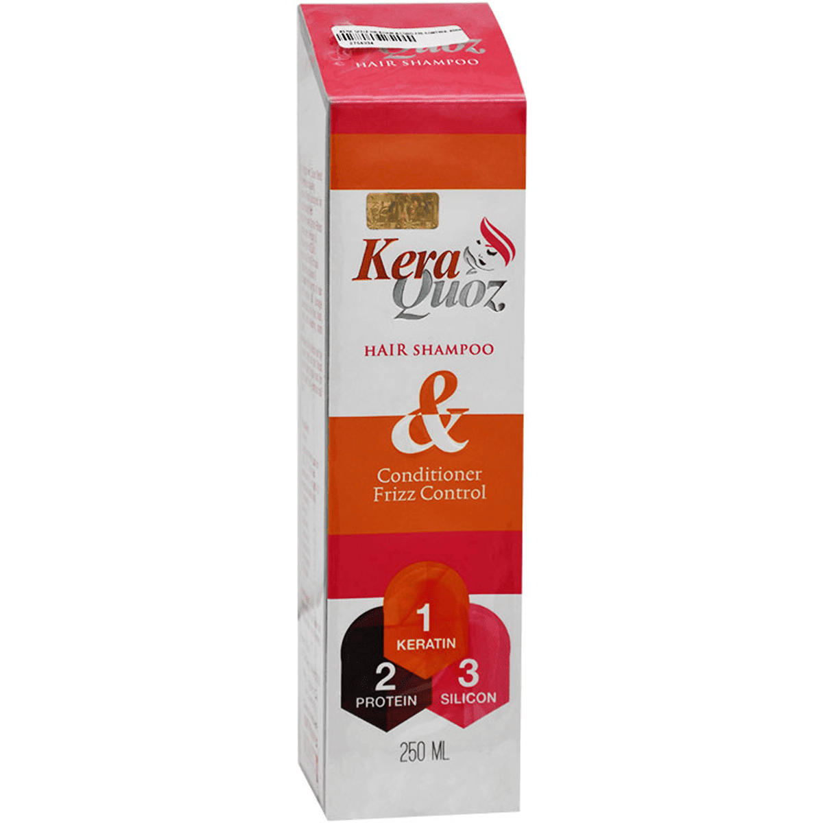 Kera Qouz Hair Shampoo & Conditioner Frizzing Control 250ml image number 0