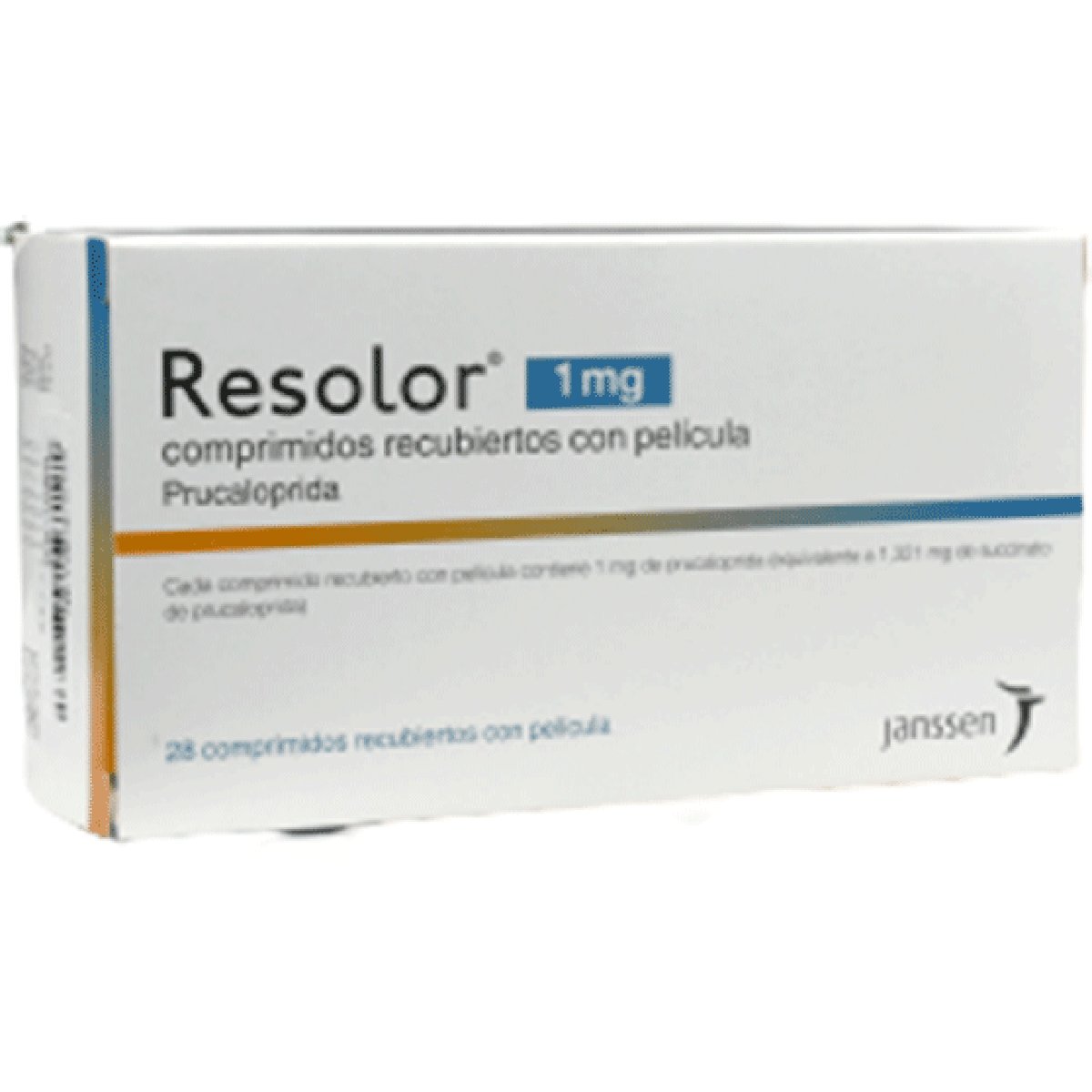 Resolor 1mg 28 Film Coated Tablets image number 0