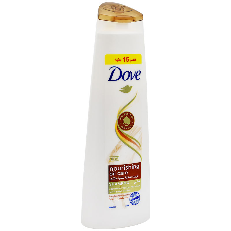 Dove Nourishing Oil Care Shampoo 350ml Discount 15 L.E (Offer Pack) image number 0