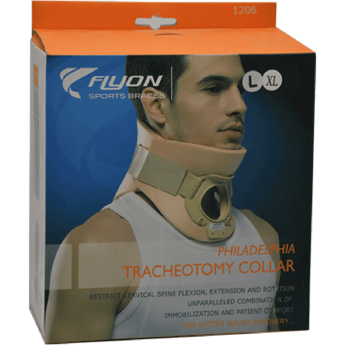 Flyon Philadelphia Tracheotomy Collar Large & X-Large /1206 image number 0