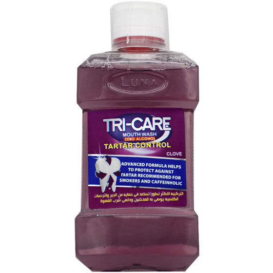 Luna Tri Care Mouthwash Tartar Control 250ml image number 0