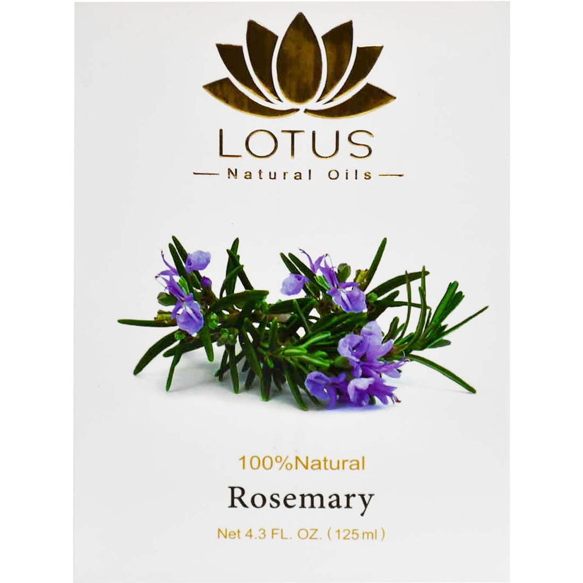 Lotus Naturals Oils Rosemary 125 ml image number 0