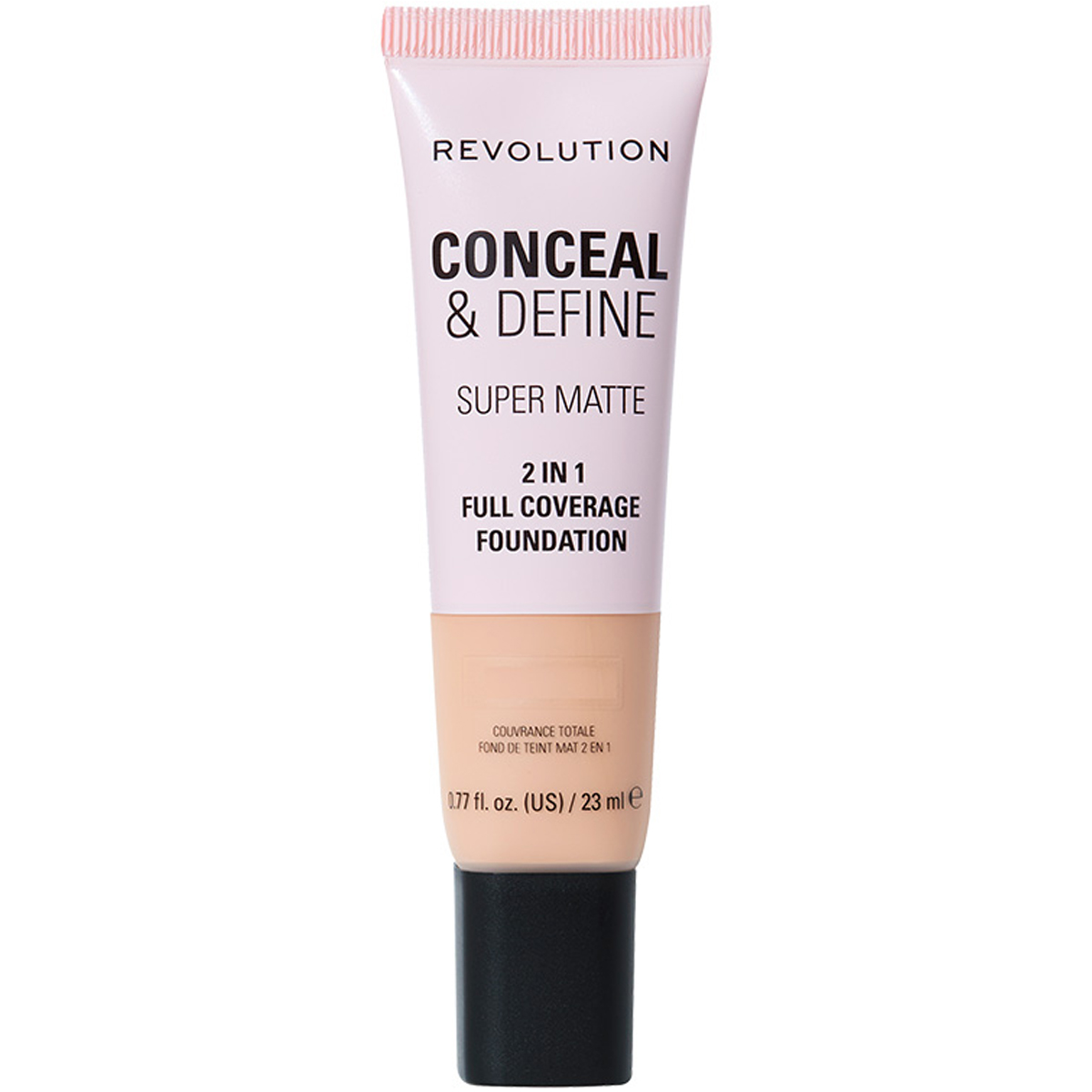 Revolution Conceal and Define Super Matte Foundation/F1N image number 0