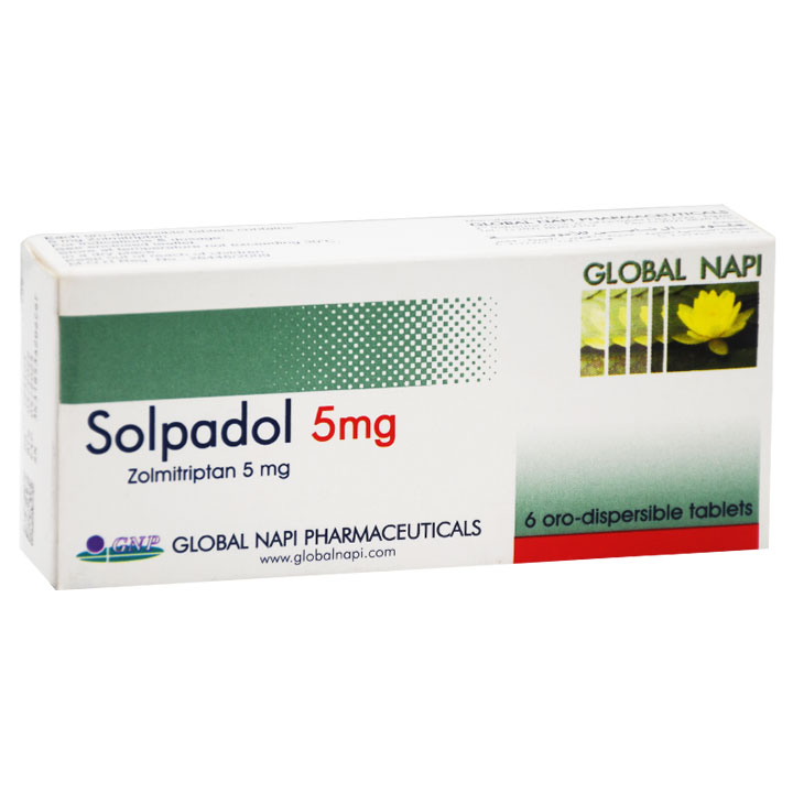 Solpadol 5mg 6 Oro-dispersible Tablet image number 0
