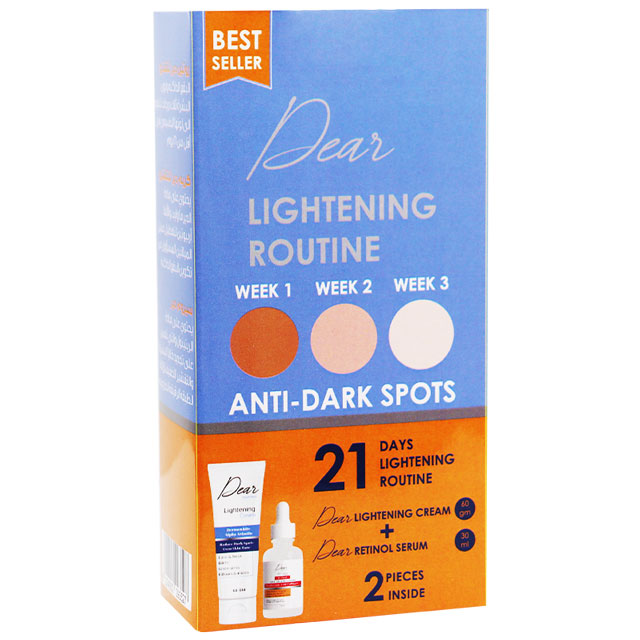 Dear ( Lightening Cream 60ml + Anti-Aging Serum 30ml ) (Offer Pack) image number 0