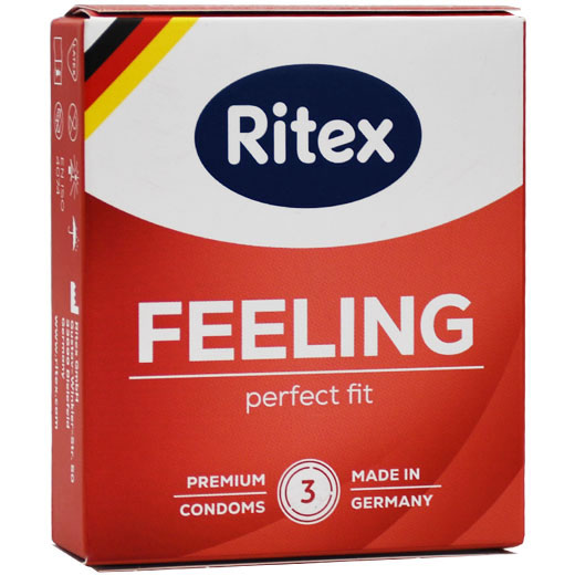 Ritex Feeling Condoms 3 Pieces image number 0
