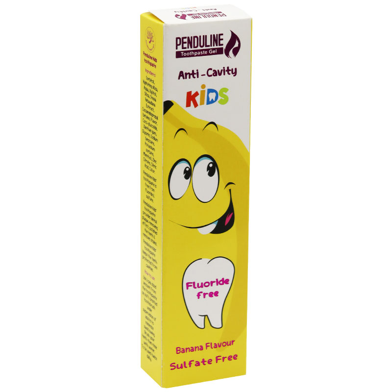 Penduline Anti Cavity Banana Toothpaste Gel 75 gm image number 0