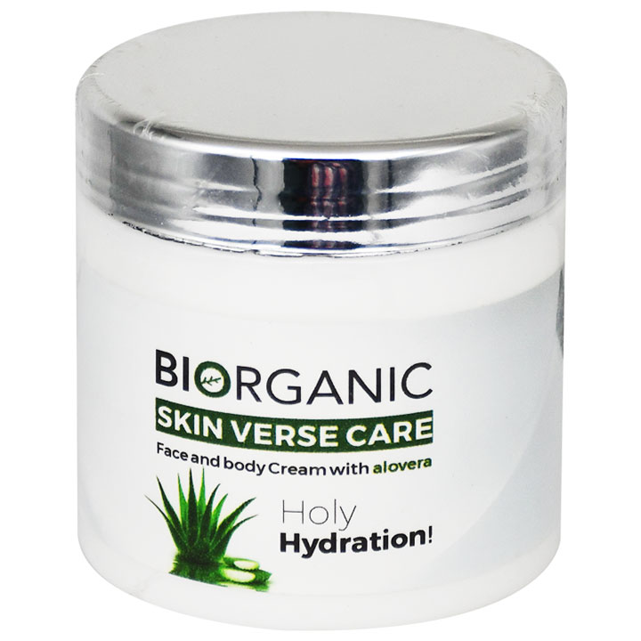 Biorganic Face and Body Alovera Cream 250ml image number 0