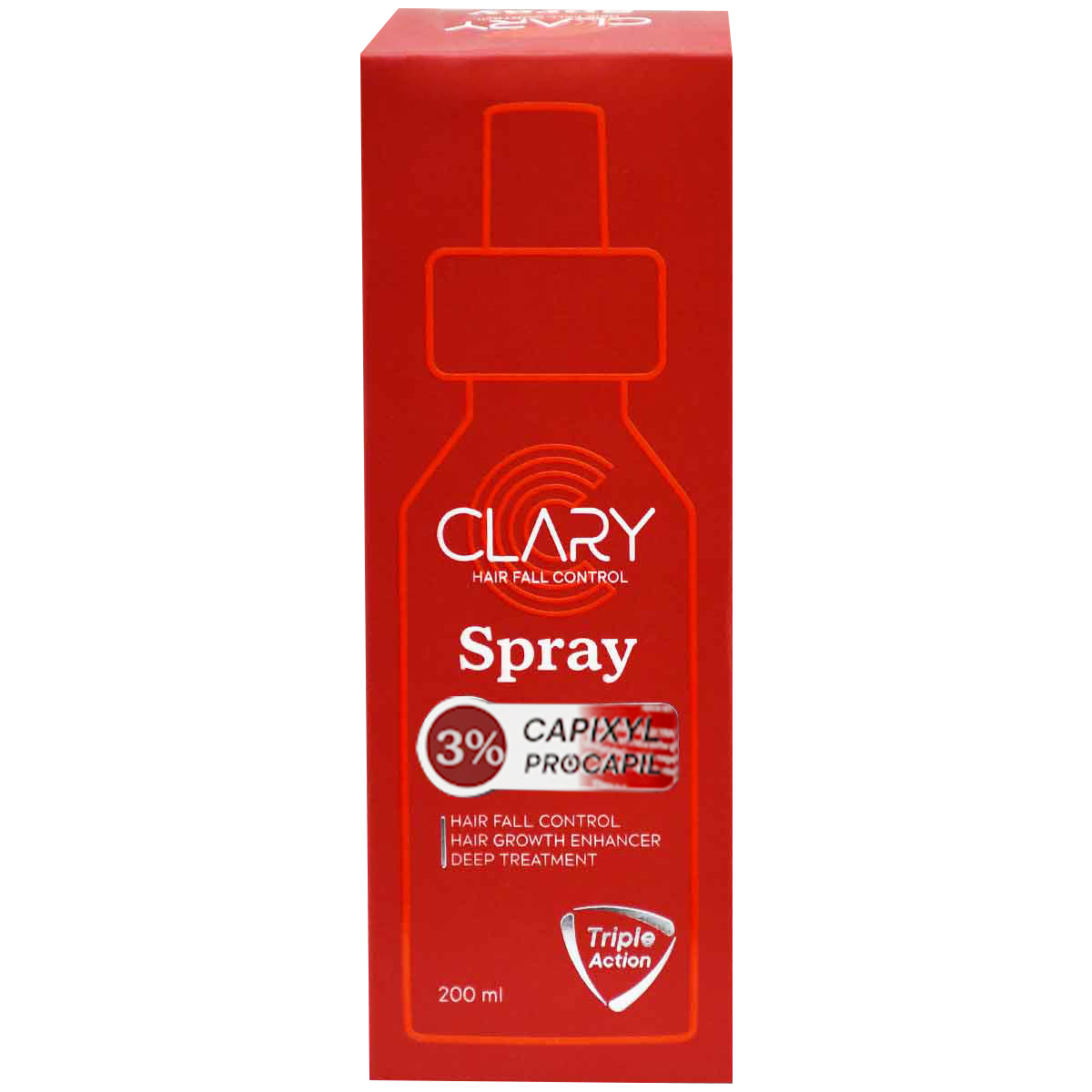 Clary Hair Fall Control Spray 200 ml image number 0