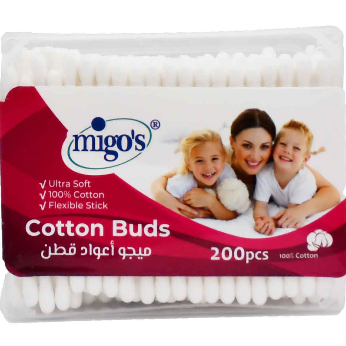 Migos Cotton Buds Box 200 Pieces/18101 image number 0