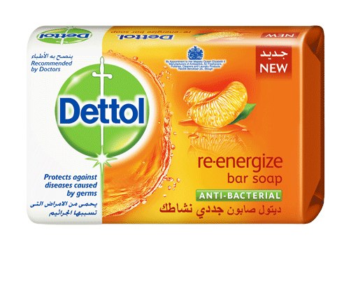 Dettol Anti Bacterial Re Energize Soap 165gm image number 0