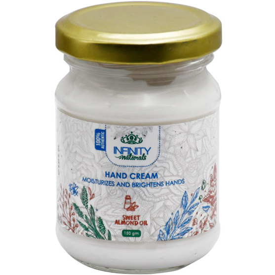 Infinity Naturals Sweet Almond Oil Hand Cream 150gm image number 0