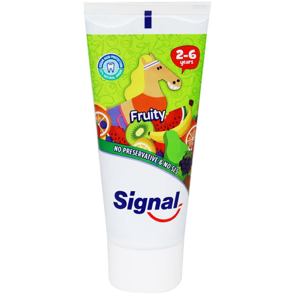 Signal Fruity Toothpaste for 2-6 Years 50ml image number 0