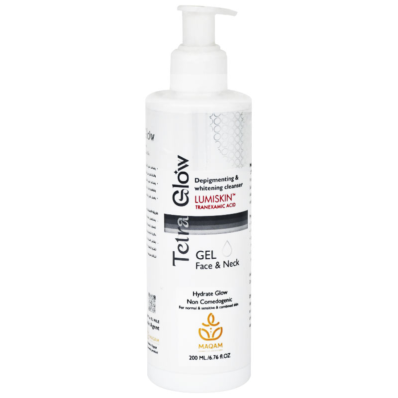 Tetra Glow Face and Neck Whitening Cleanser Gel 200ml image number 0