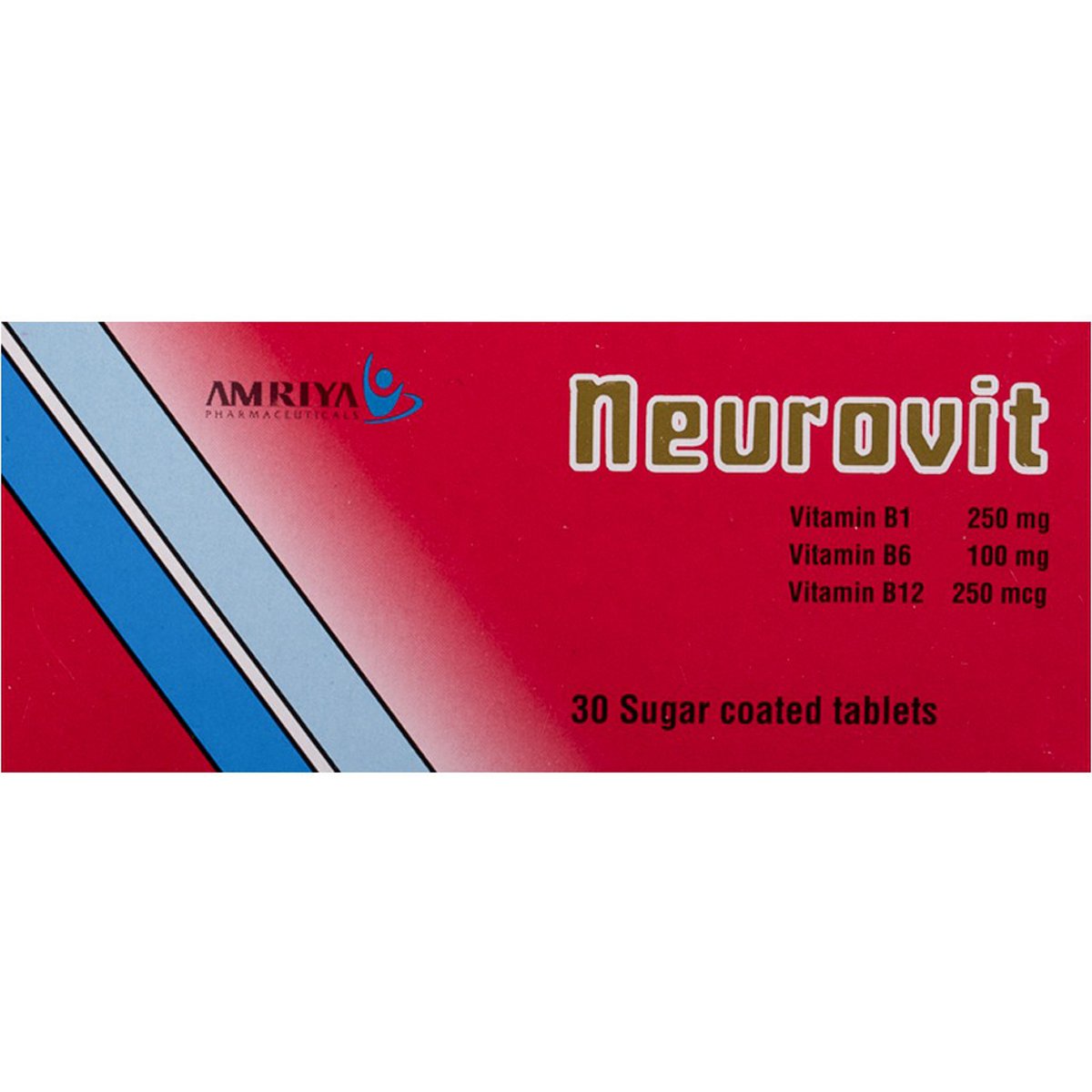 Neurovit 30 Sugar Coated Tablets image number 0
